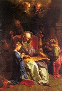 Jean-Baptiste Jouvenet The Education of the Virgin oil on canvas